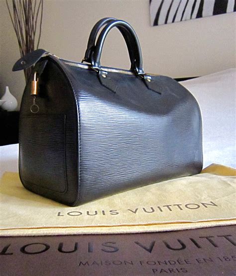 louis vuitton epi leather speedy 30 black|louis vuitton epi leather wallet.